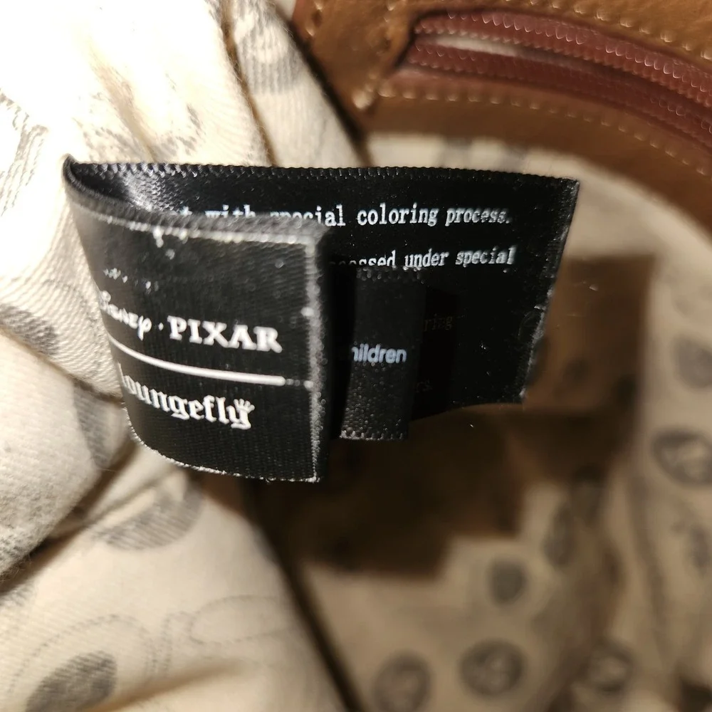 Loungefly Disney Pixar WALL-E Sketch Boot Canvas Crossbody Hobo Bag Rare EVE